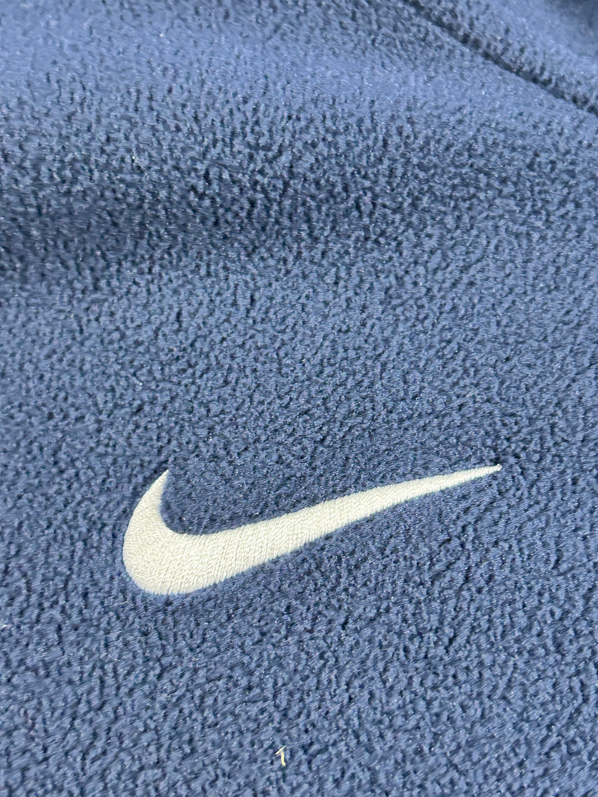 Nike USA Lacrosse Therma-Fit Victory Vest 1/4 Zip Fleece Navy Size Large 24.25x28.25 Iniches