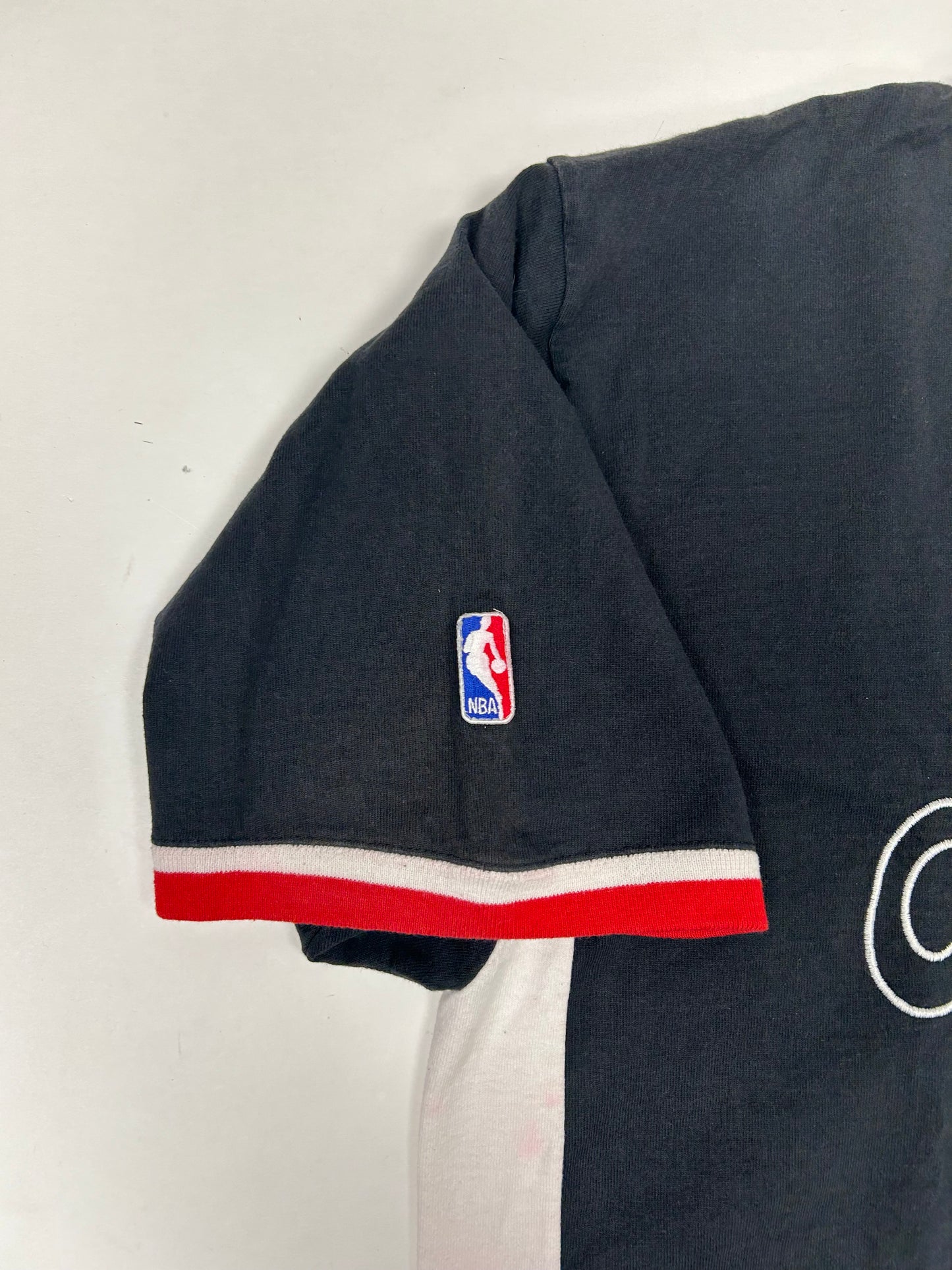 Vintage Chicago Bulls NBA Official Shooting Shirt Champion Basketball 2XL Jordan