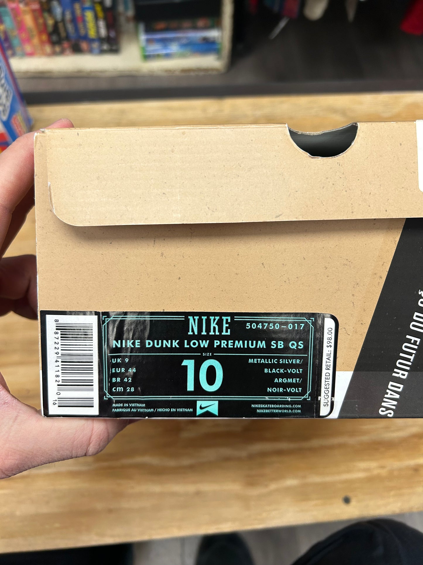 2013 Nike SB Dunk Low DJ Clark Kent Premium QS Primitive 112 Lightly Used With Box Size 10