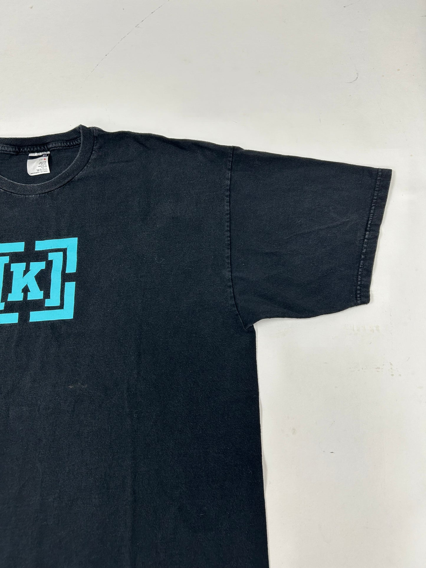 Vintage 00s KR3W K Staple Logo Tee XL Faded & Worn In