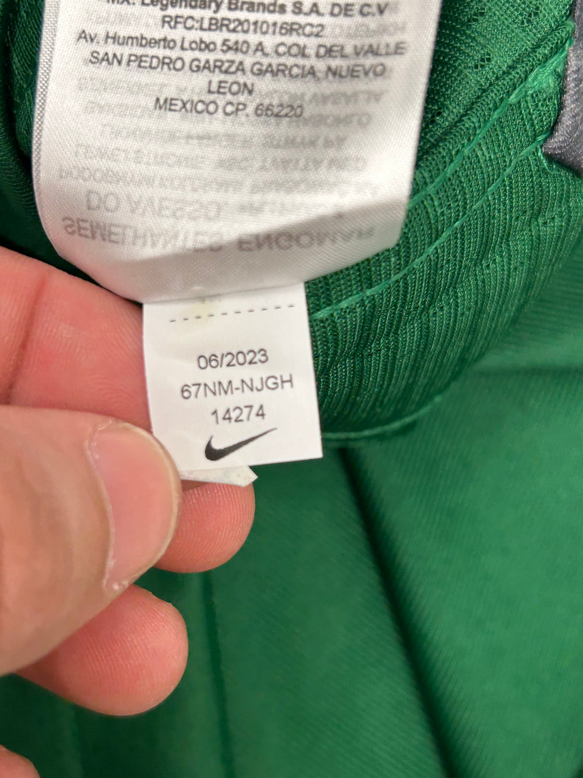 New York Jets Aaron Rodgers # 8 NFL Nike Jersey Medium Men’s Green 2023