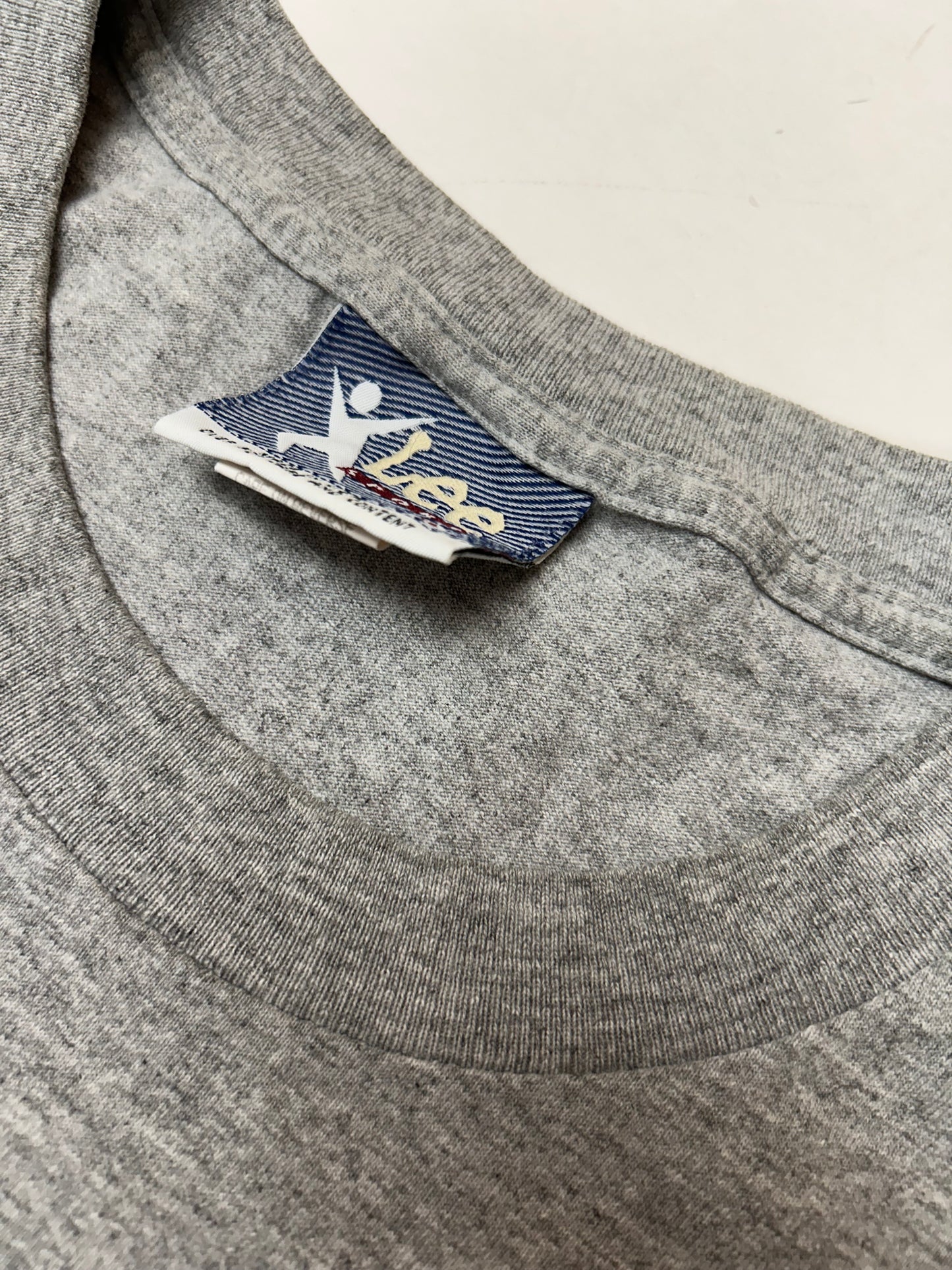 Vintage 90s Los Angeles Dodgers MLB Locker Room T-Shirt XL 24.25x30 Inches Lee Sport Nutmeg Gray