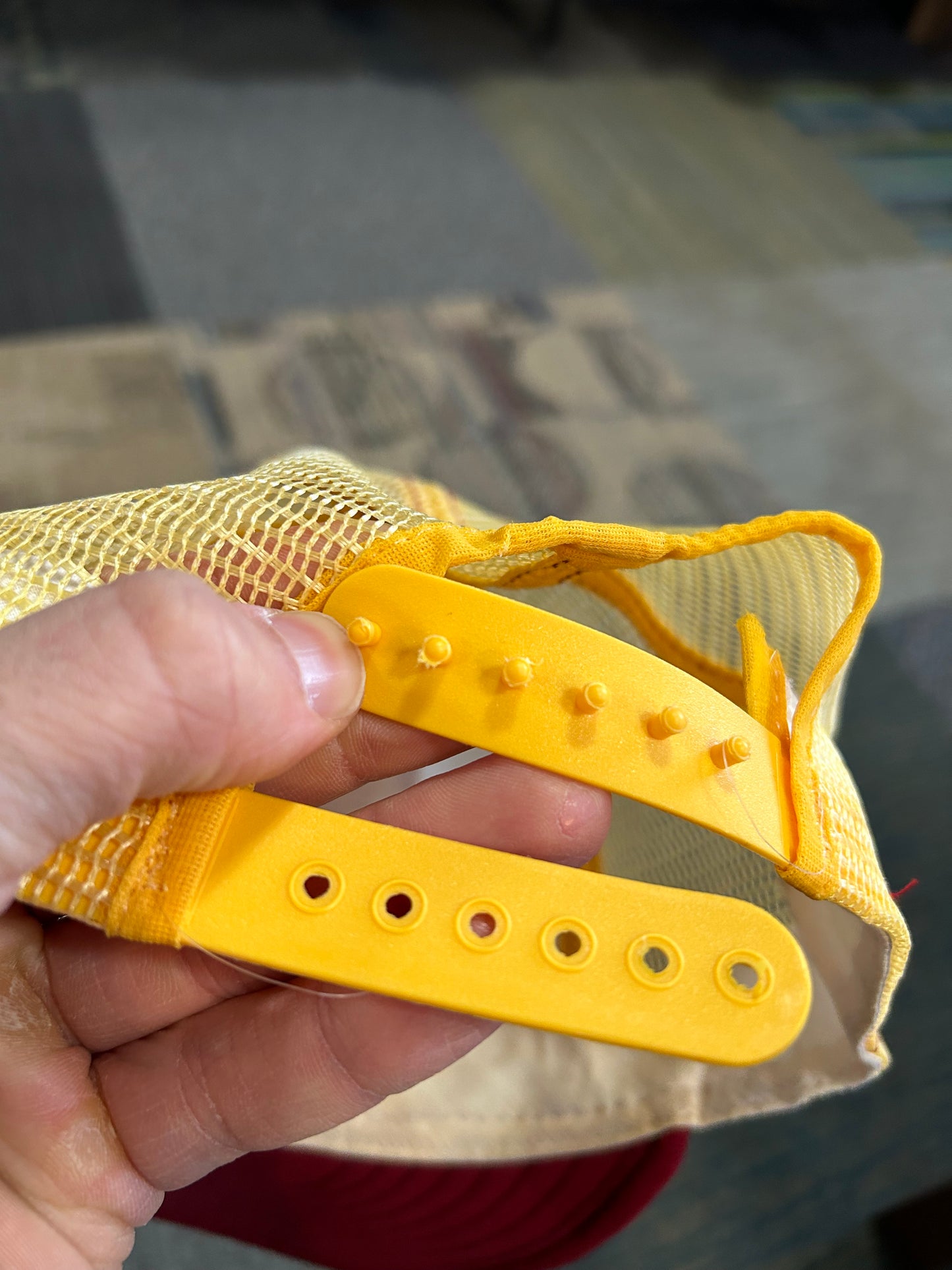 Vintage Washington Redskins NFL Team AJD Trucker SnapBack Hat USA Nylon