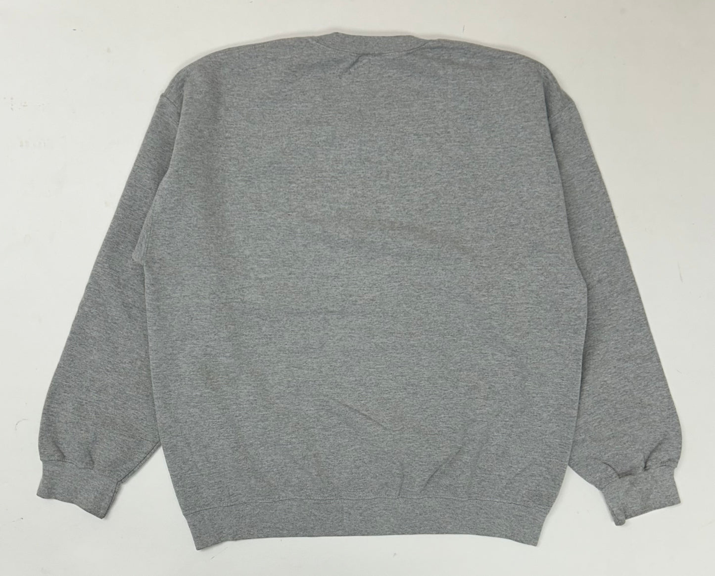 Zero Skateboards Spell Out Skate Brand Crewneck Sweatshirt Large 23.75x27 Inches Gray