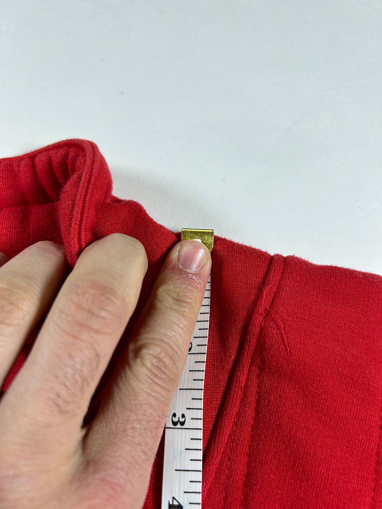 Vintage Nike NFL Quarter Zip Jacket New England Patriots Large 25.75x25.75 90s