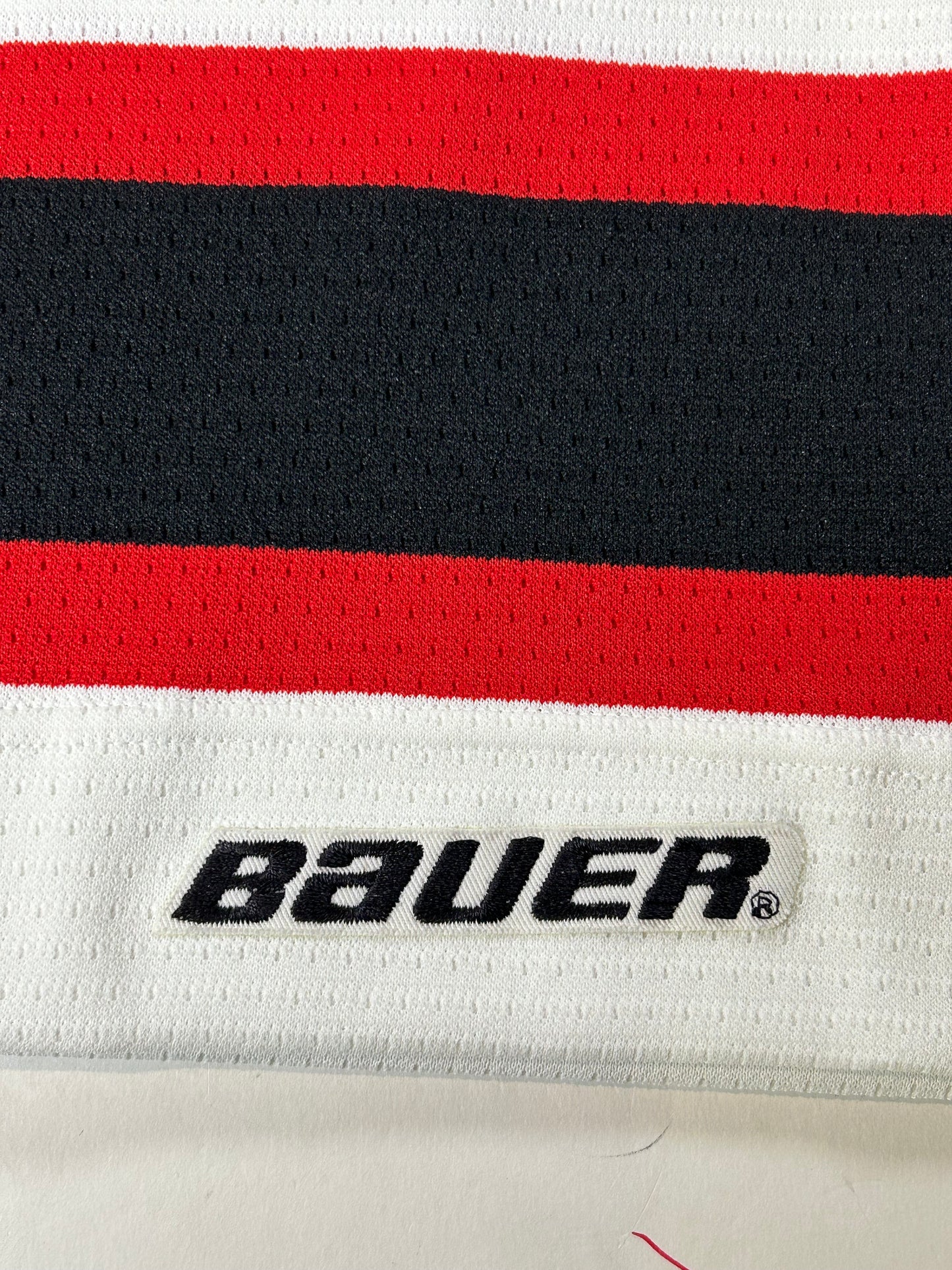 Vintage New Jersey Devils NHL Bobby Holik Bauer Hockey Jersey Medium 27x30.25 Inches