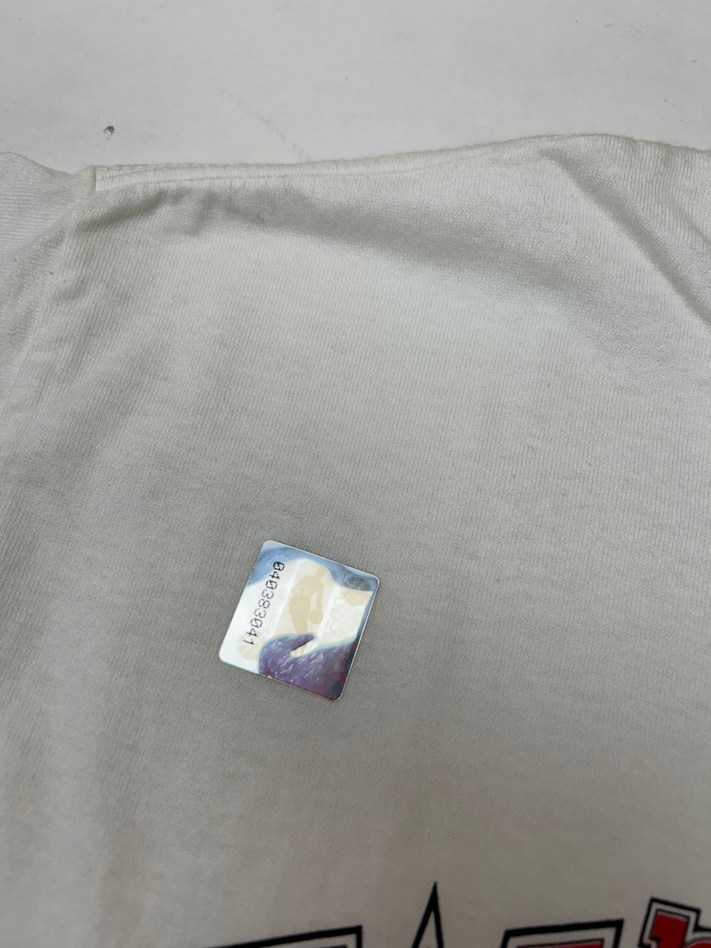 Vintage 1993 Chicago Bulls 3 Time NBA World Champs Caritcure Team Comic Strip Salem Sportswear Tee DS New With Sticker Large