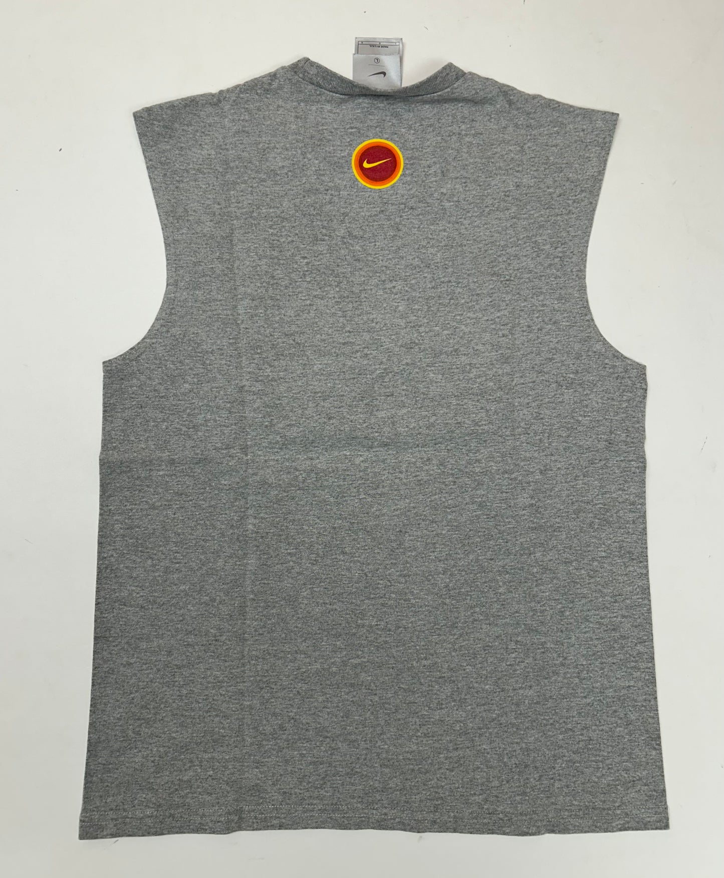 Vintage 00s Nike Bubble Spell Out Sleeveless Tank Top Shirt Youth Large 17.75x24.75 Inches