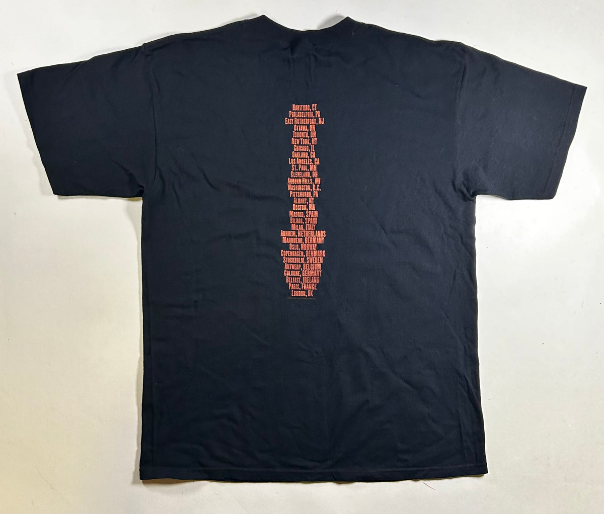 Bruce Springsteen And The E Street Band Radio Nowhere Tour 2007 Music Tee Large 22.25x30.25 Inches