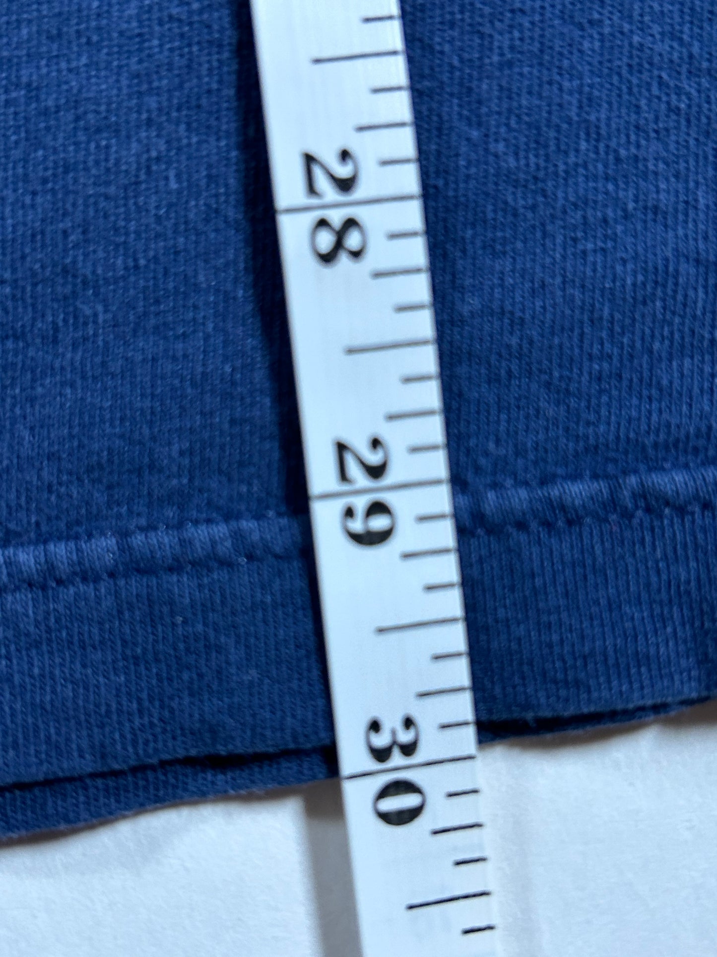 Vintage 90s Nike Center Swoosh Long Sleeve Tee XL 24x30 Inches Navy