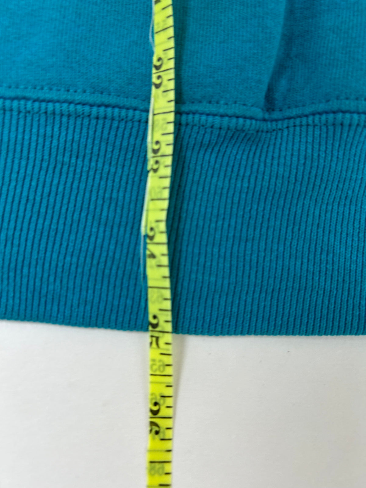 Edgewood New Jersey Deeper Than The Roots Crewneck Sweatshirts Lee Tag Turquoise Blue Boxy M/L Fit 24.25x25 Inches As Is