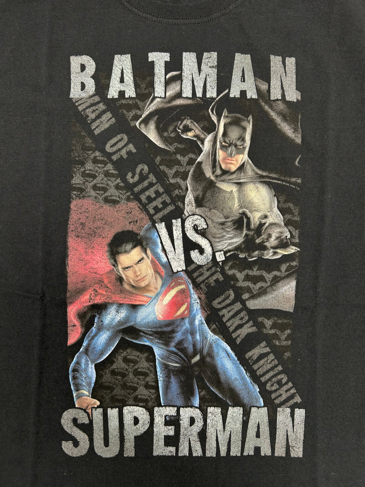 2016 Batman Vs. Superman Dawn of Justice Man Of Steel Vs The Dark Knight Medium 19.25x28.75 Inches