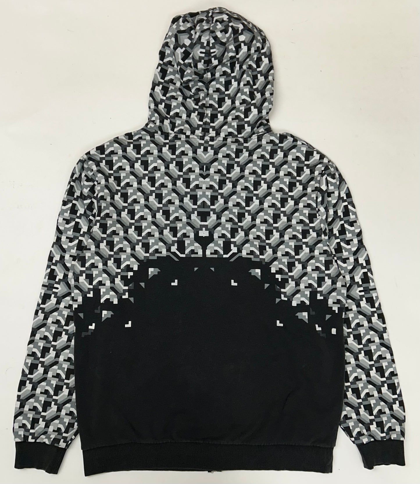 Vintage Element Skateboards Zip Hooded Sweatshirt Graphic Y2K XL 26x31.5 Inches Skate 2000s