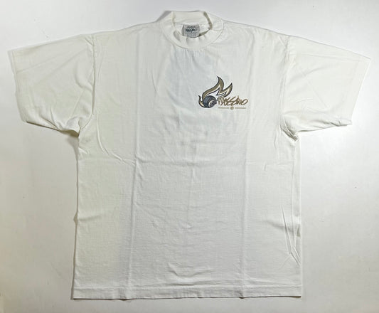 Vintage Mossimo Truck Graphic Cozumel Graphic Surf Skate Tee Large 24.25x29.5 Inches