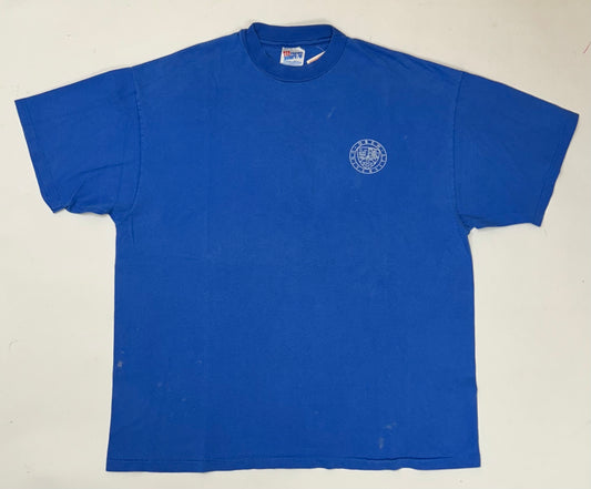 Vintage Drew University Technology Systems Telecommunications C.W.I.S. Computer Store & Repair Tee XL 23.25x28.25 Inches Worn As Is