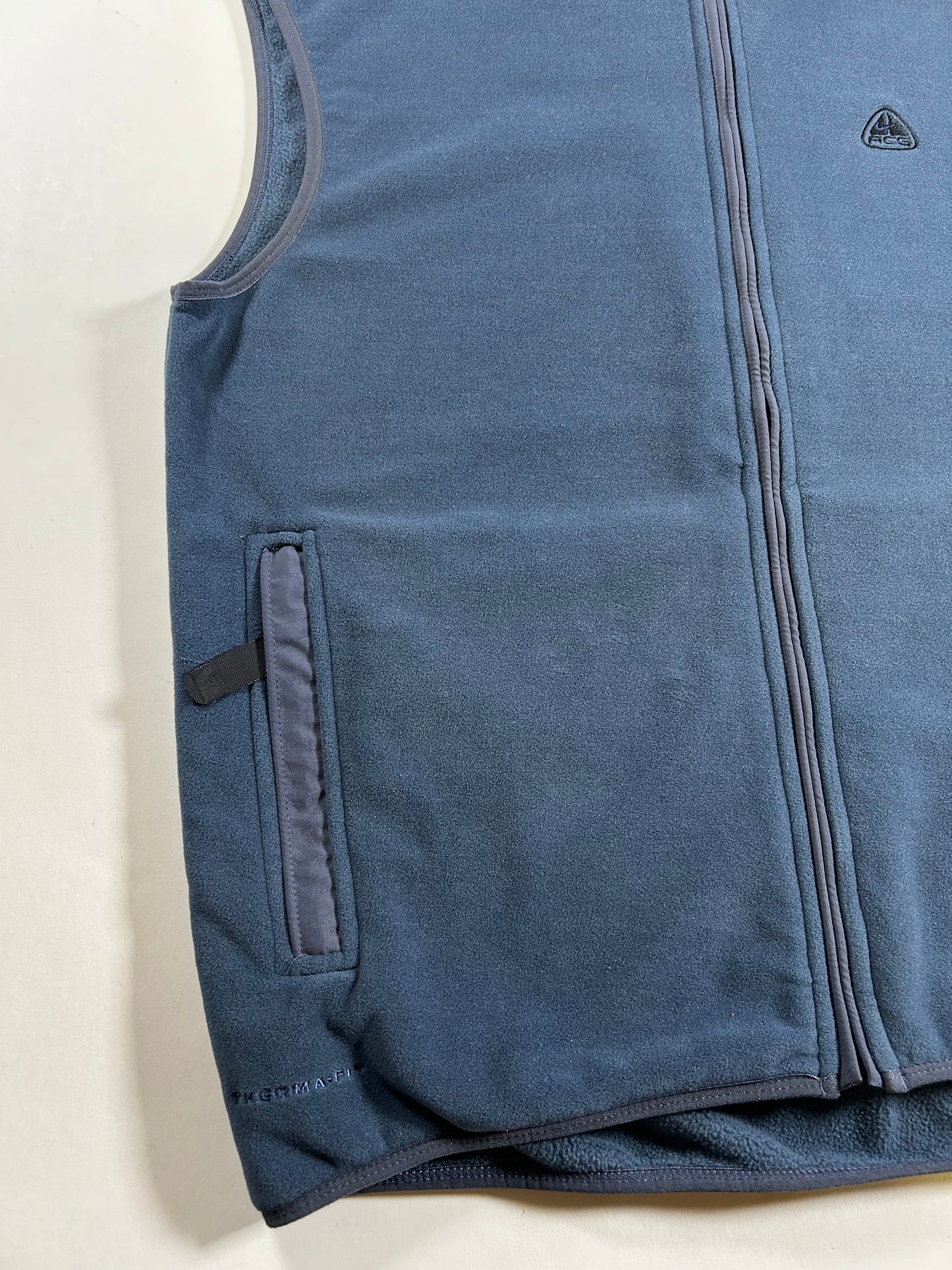 Vintage Nike ACG Winter X Games Fleece Vest Jacket Polartec Full Zip XL/L Fit