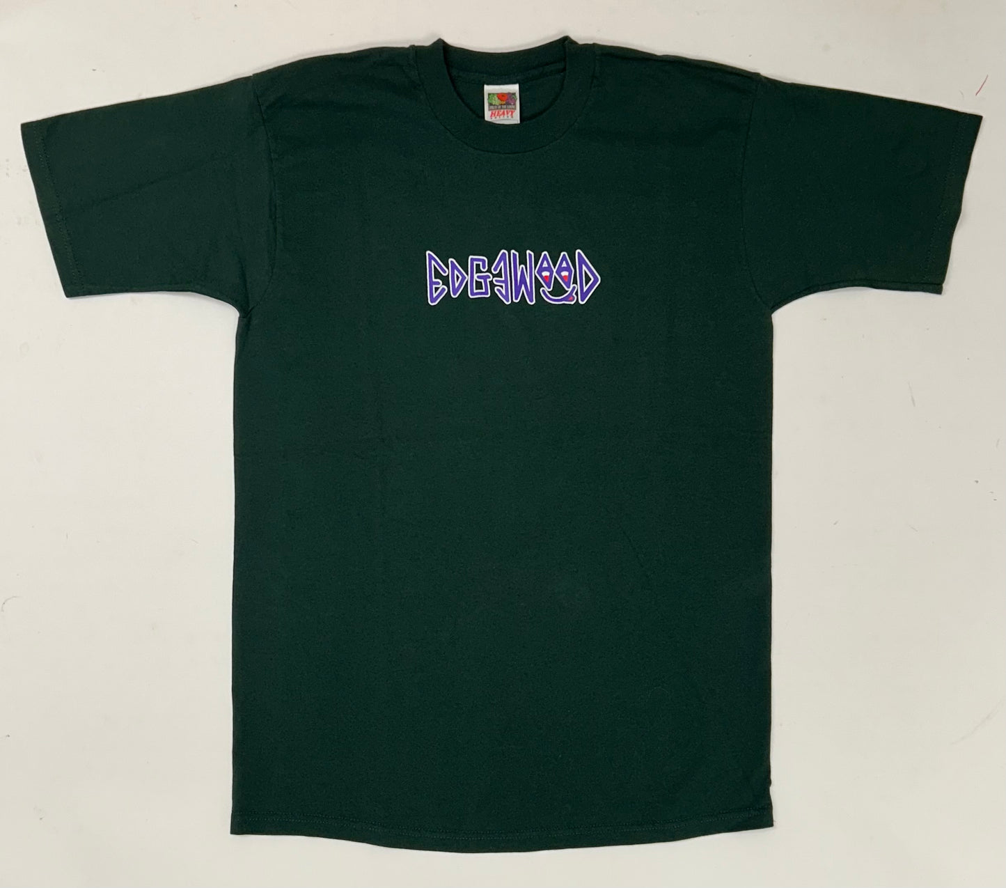 Edgewood NJ first edition “Deeper Than The Roots.” Tee Large 21x31 Inches 
FOTL Heavy Cotton 100% Cotton El Salvador/USA Forest Green