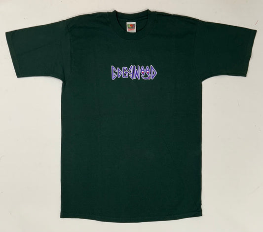 Edgewood NJ first edition “Deeper Than The Roots.” Tee Large 21x31 Inches 
FOTL Heavy Cotton 100% Cotton El Salvador/USA Forest Green