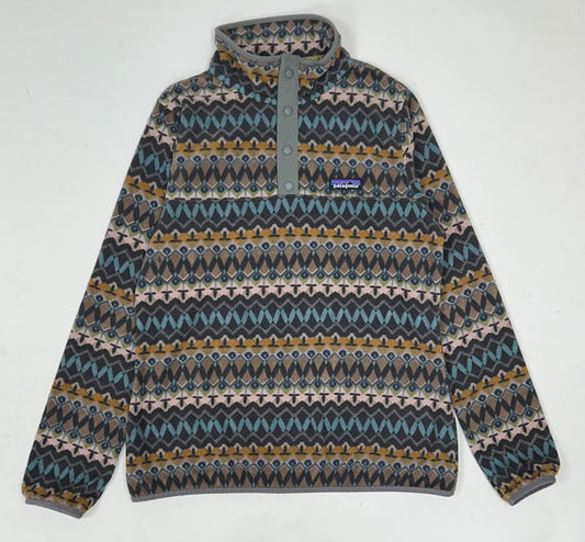 Patagonia Snap-T 1/4 Fleece Pullover Sweater Women’s  Medium 19.5x26 Inches CREG sty26020fa19