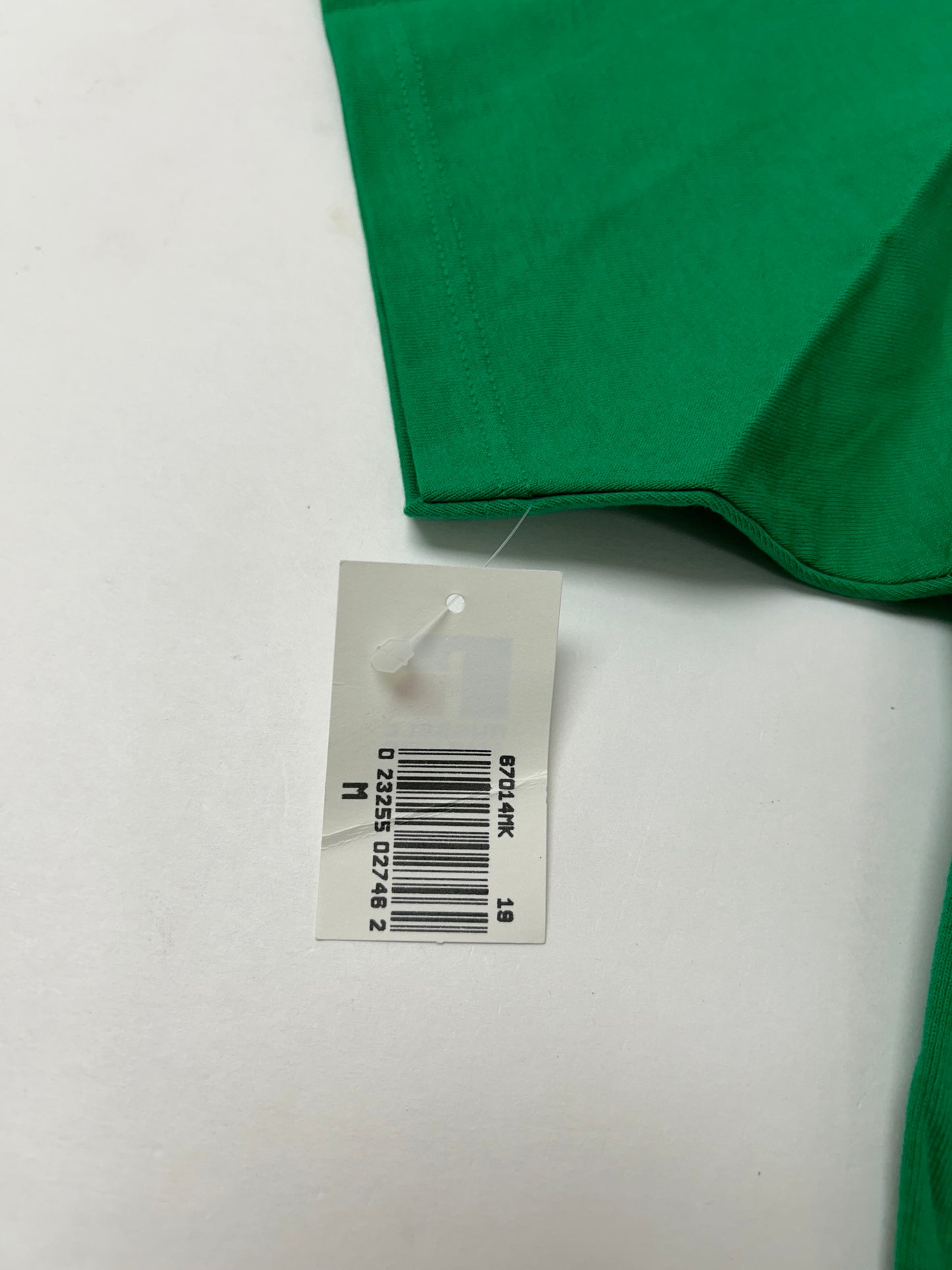 Edgewood NJ first edition “Deeper Than The Roots.” Tee Medium 90s Russell Athletic USA 100% Cotton Kelley Green DS With Tag