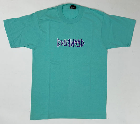 Edgewood NJ first edition “Deeper Than The Roots.” Tee Tagged Medium Fits Like Small 18.25x27.5 Inches 90s Screen Stars Best 50/50 Blend Made In USA Mint Chip Green Color