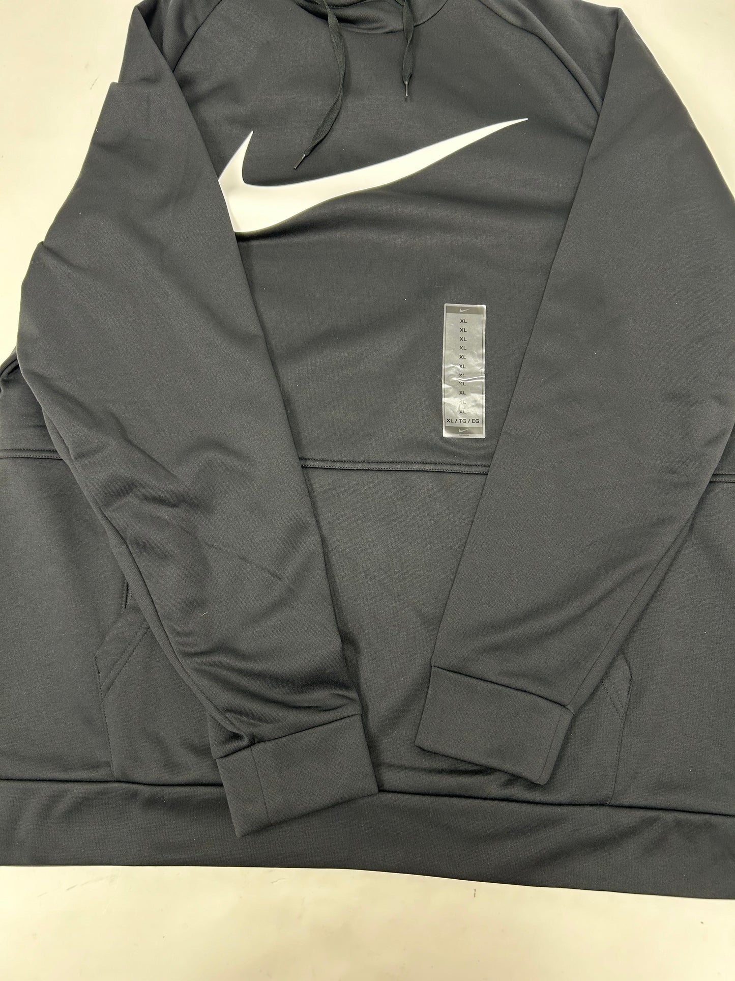 Nike Therma-FIT Hooded Pullover Black CU6238-010 XL 26.25x32 Inches Brand New 2024