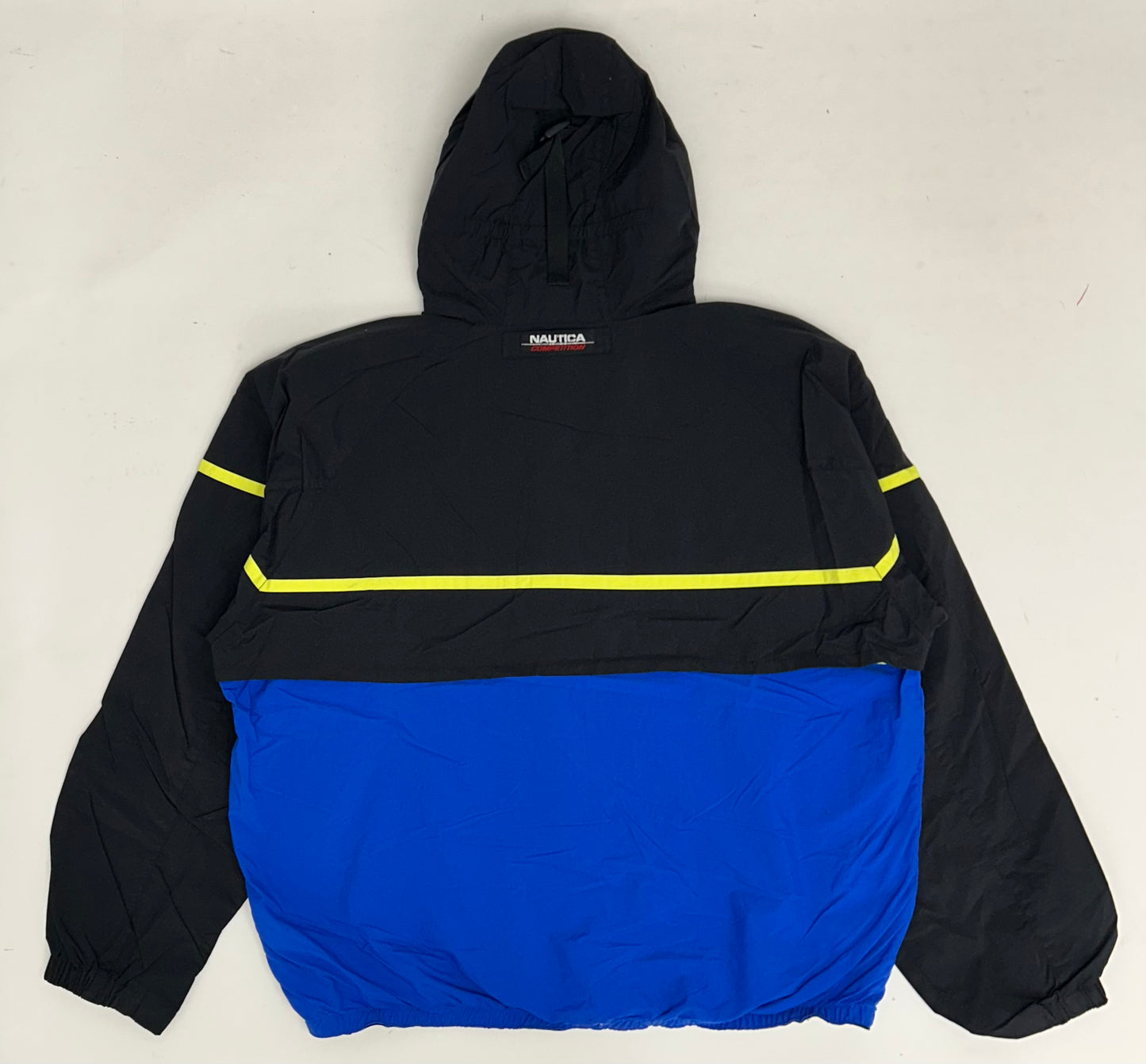 Nautica Competition Zip Up Windbreaker Jacket XL/L Fit 27.25x27.5 Inches As Is