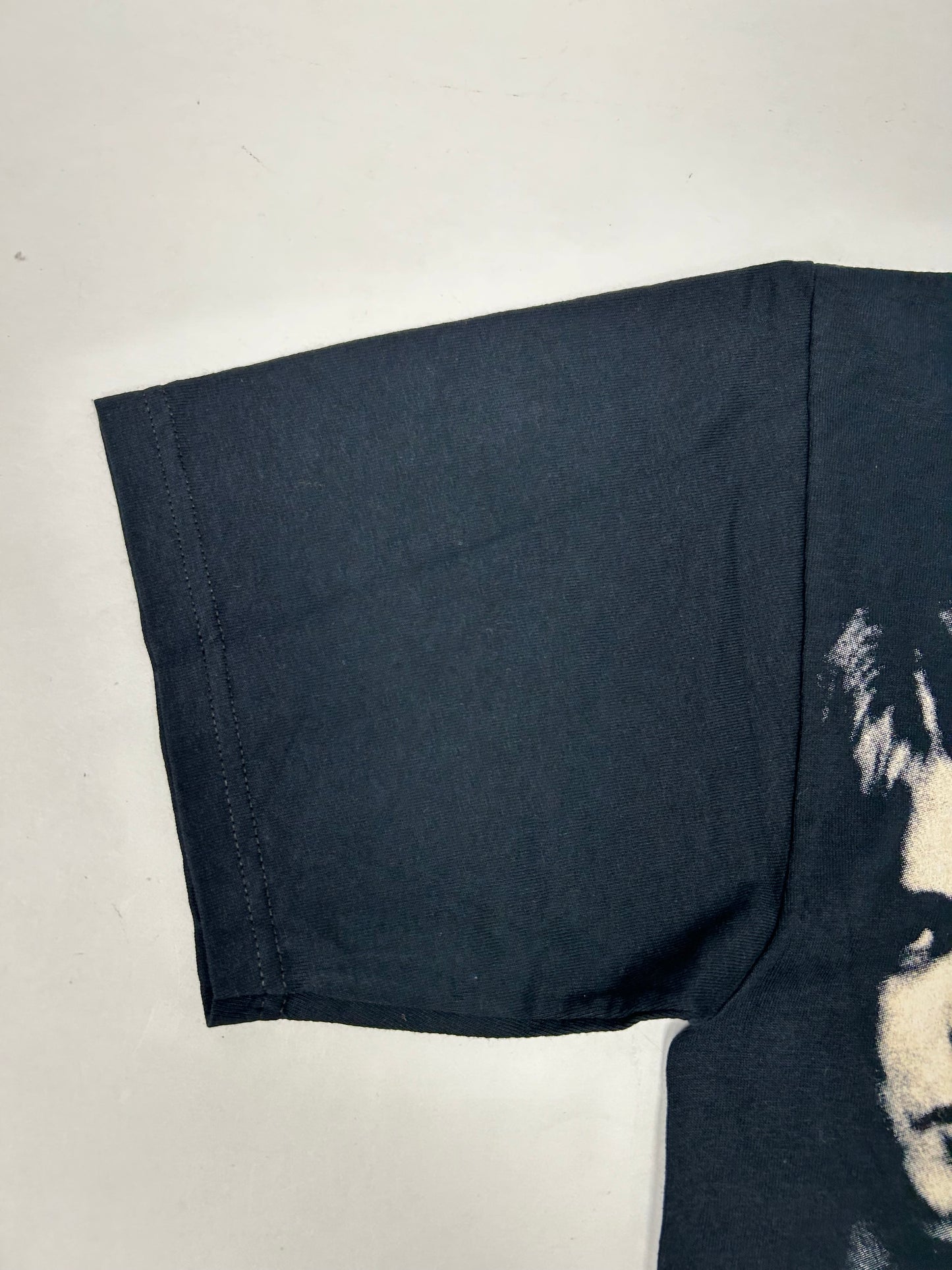 Vintage 2005 AC/DC Liquid Blue All Over Graphic Band Tee Deadstock Brand New Medium 20x28 Inches