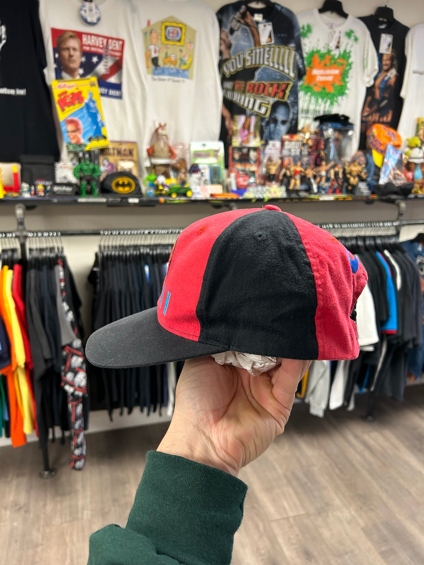 Vintage Nike Air Jordan 8 VIII Aqua SnapBack Hat Jump Man Michael Jordan 1993 OG