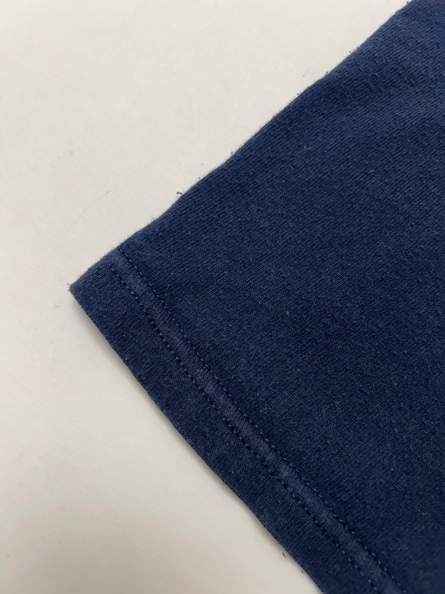 Vintage Champion 1996 Atalanta Olympics Embroidered Logo Tee Navy XL 24.25x28.5 Inches