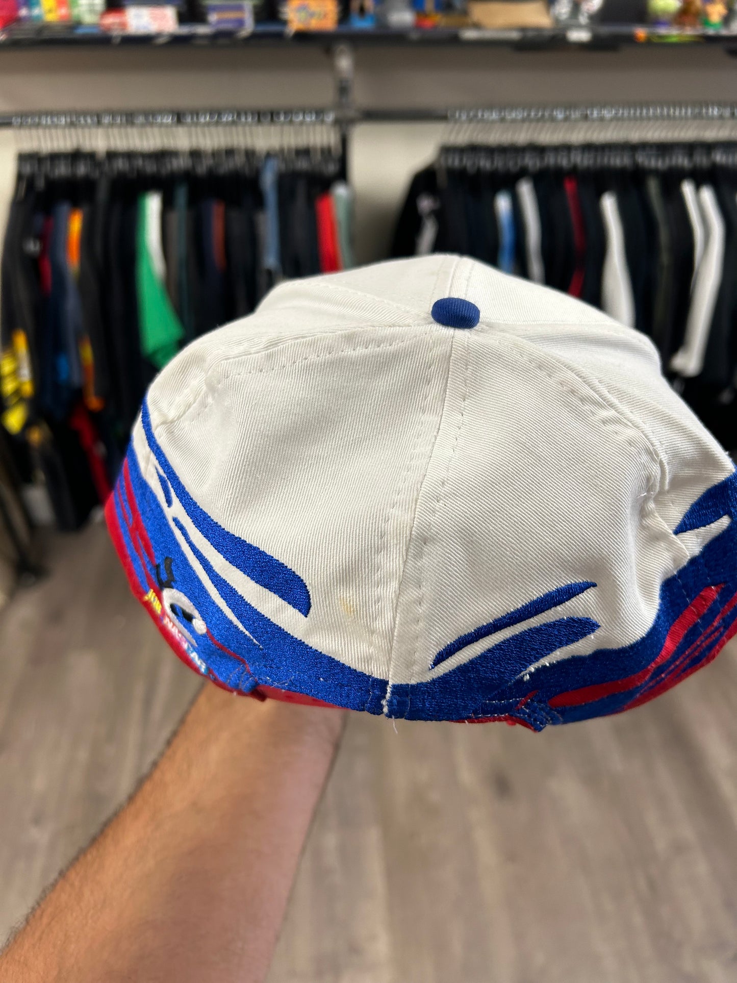 Vintage NASCAR Chase Authentics Dale Earnhardt JR. 3 SnapBack Hat Red,White,Blue