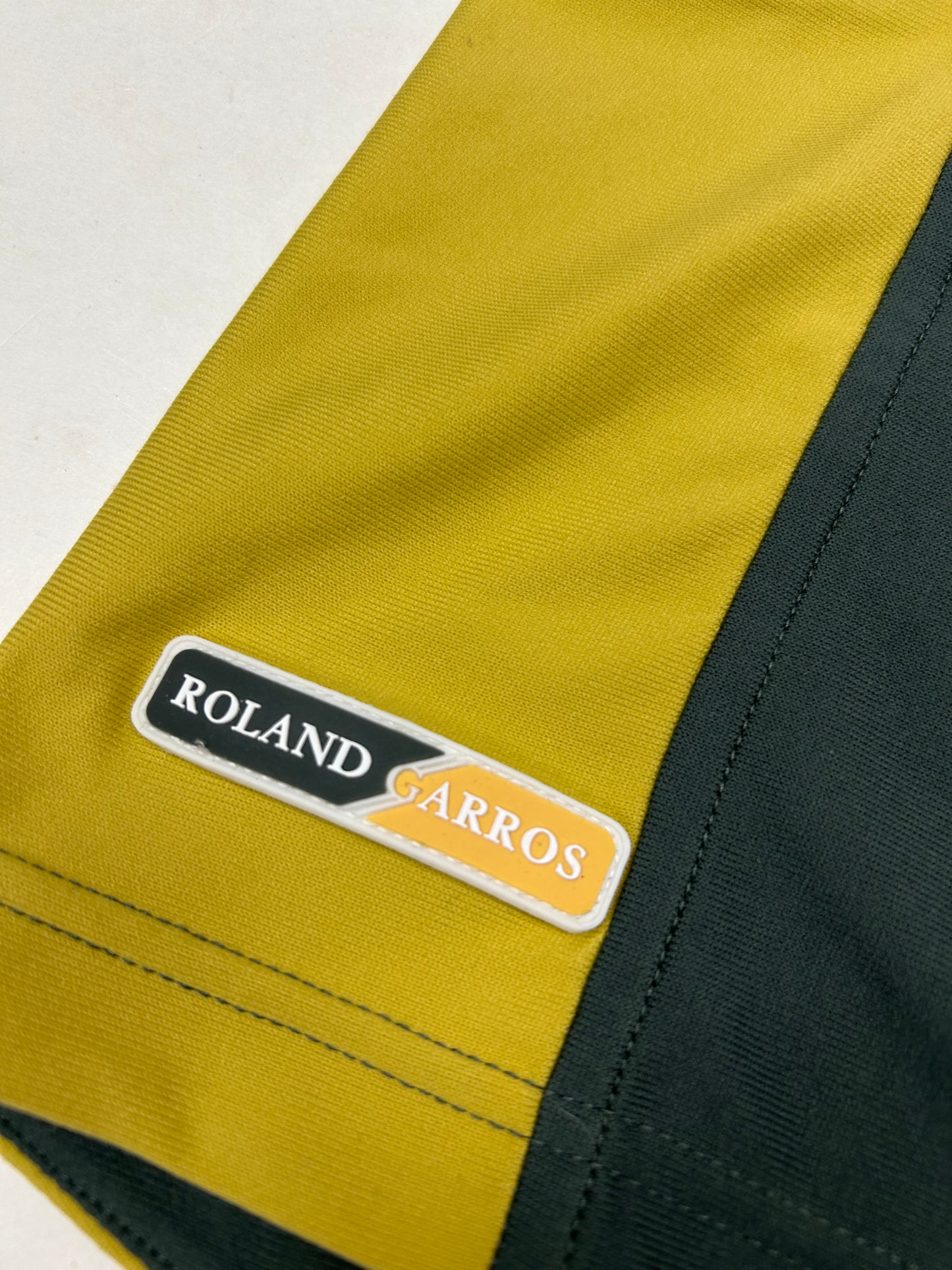 Vintage Adidas Roland Garros Paris Medium 21.75x30.25 Tennis Polo Shirt