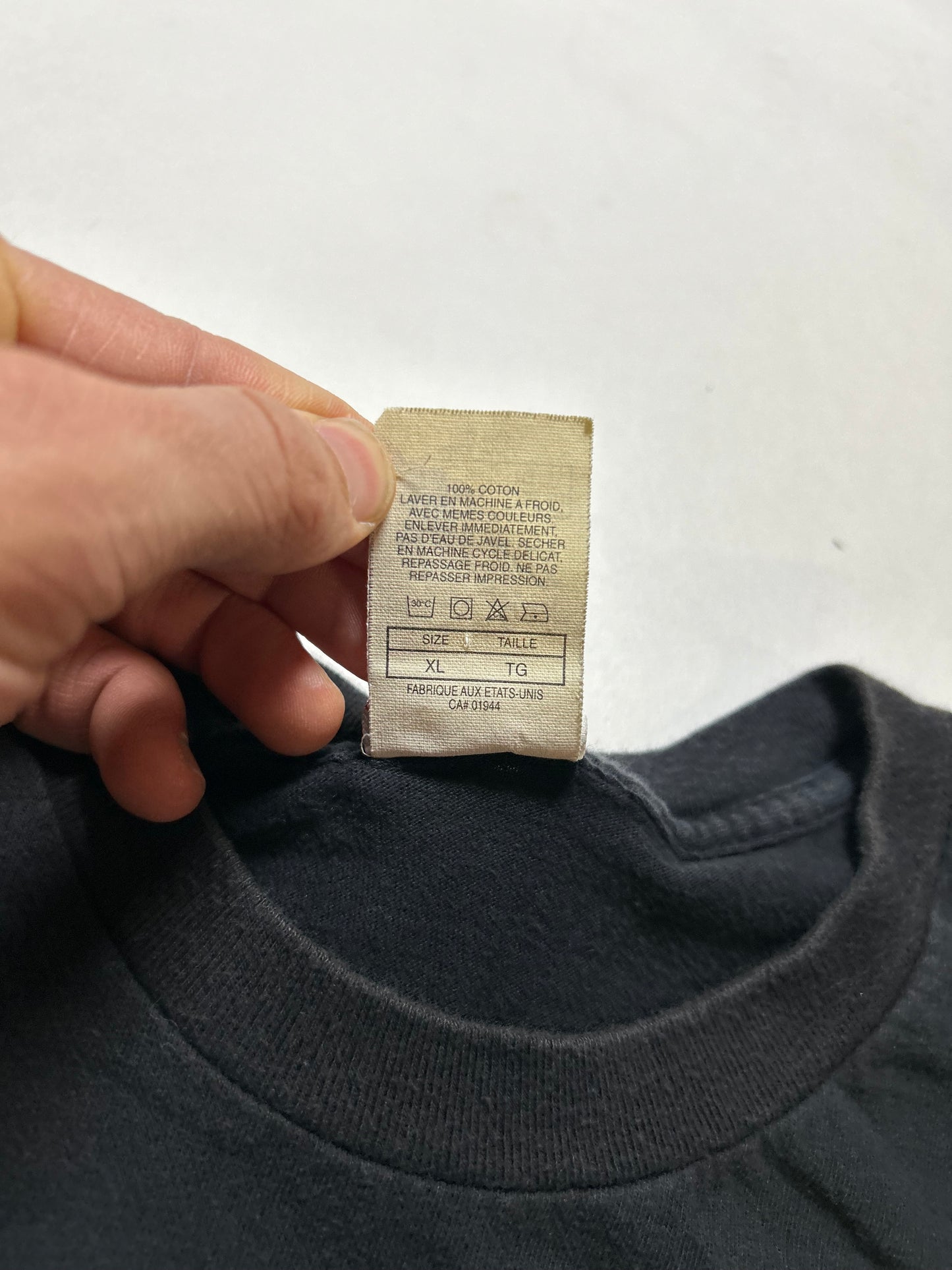 Vintage Nike Air Jordan Vlll 8 1993 T-Shirt Logo Shirt AJ8 Playoffs XL 24x29 Inches