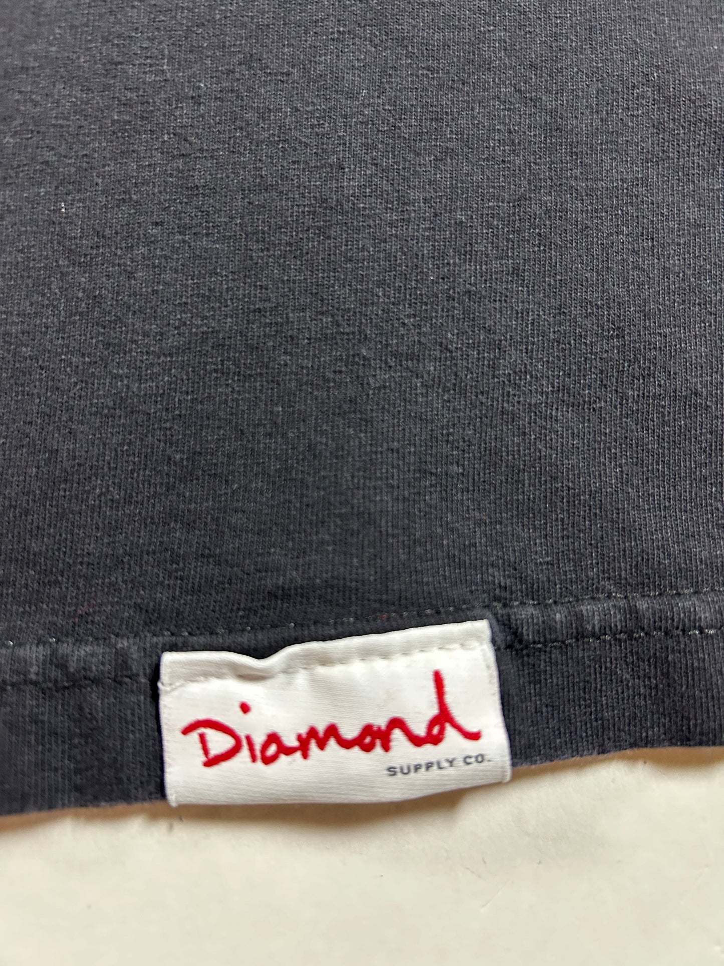 Diamond Supply Co. Jeweler Rock Made In USA Mens Black T Shirt Size Small 17.75x25 Inches
