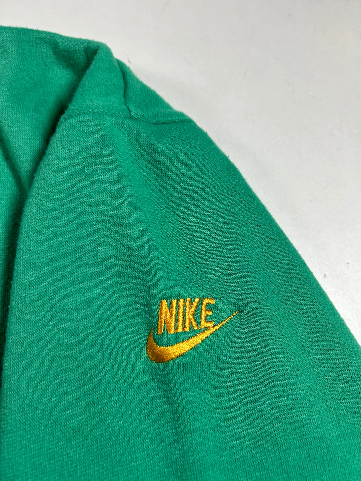 Vintage Nike Rock-it Cargo Air & Sea Force Air Zip Sweatshirt Green M/S 23.25x25 Inches