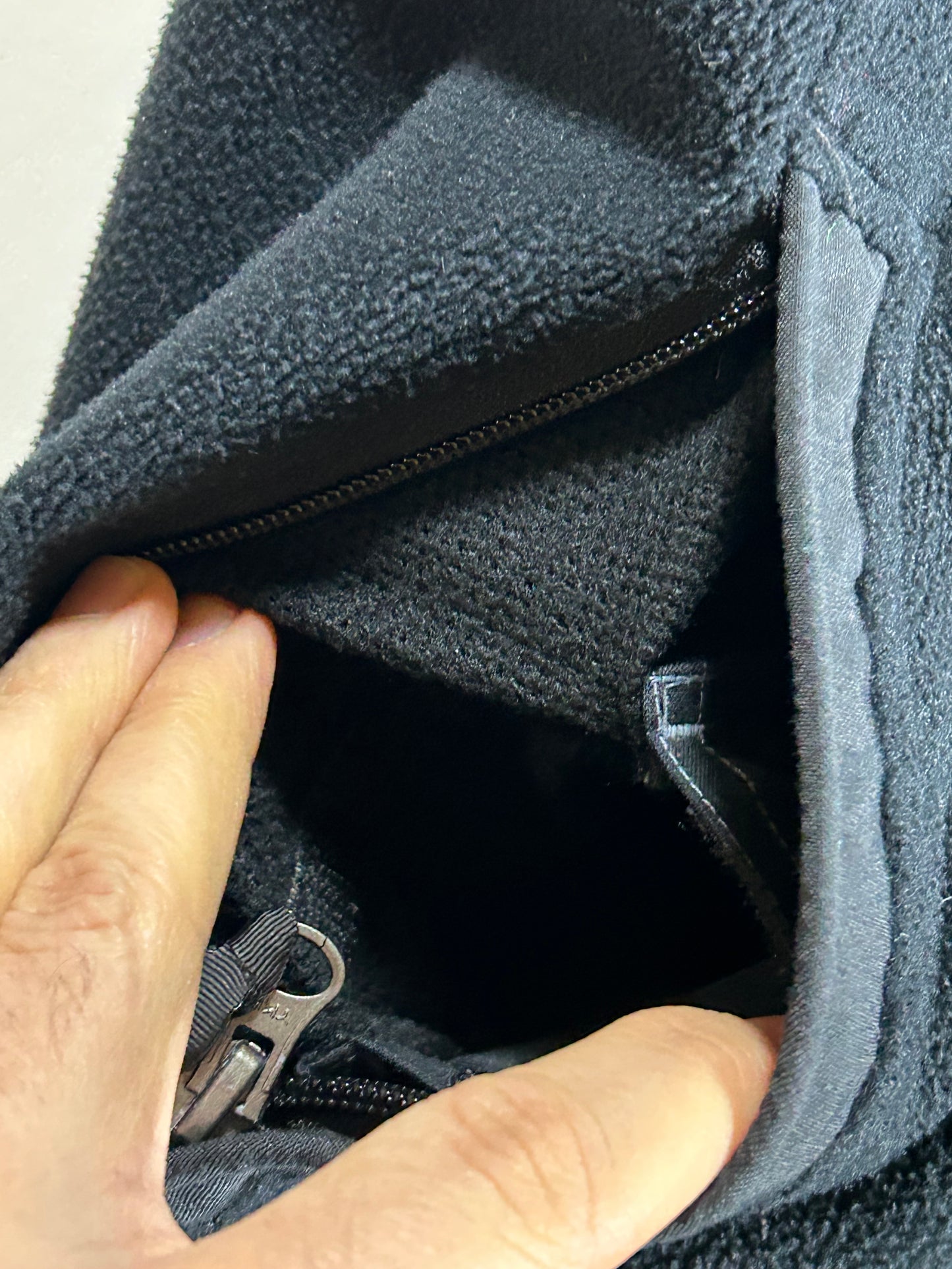 Vintage Nike ACG Winter X Games Fleece 1/4 Zip Jacket Therma-Fit XL/L Fit 26.75x28 Inches Black