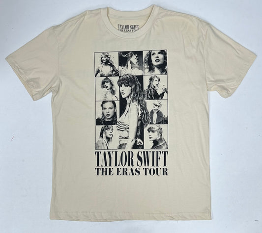Taylor Swift The Eras Tour Concert US Tour Music Tee Medium 22.25x29.5 Inches