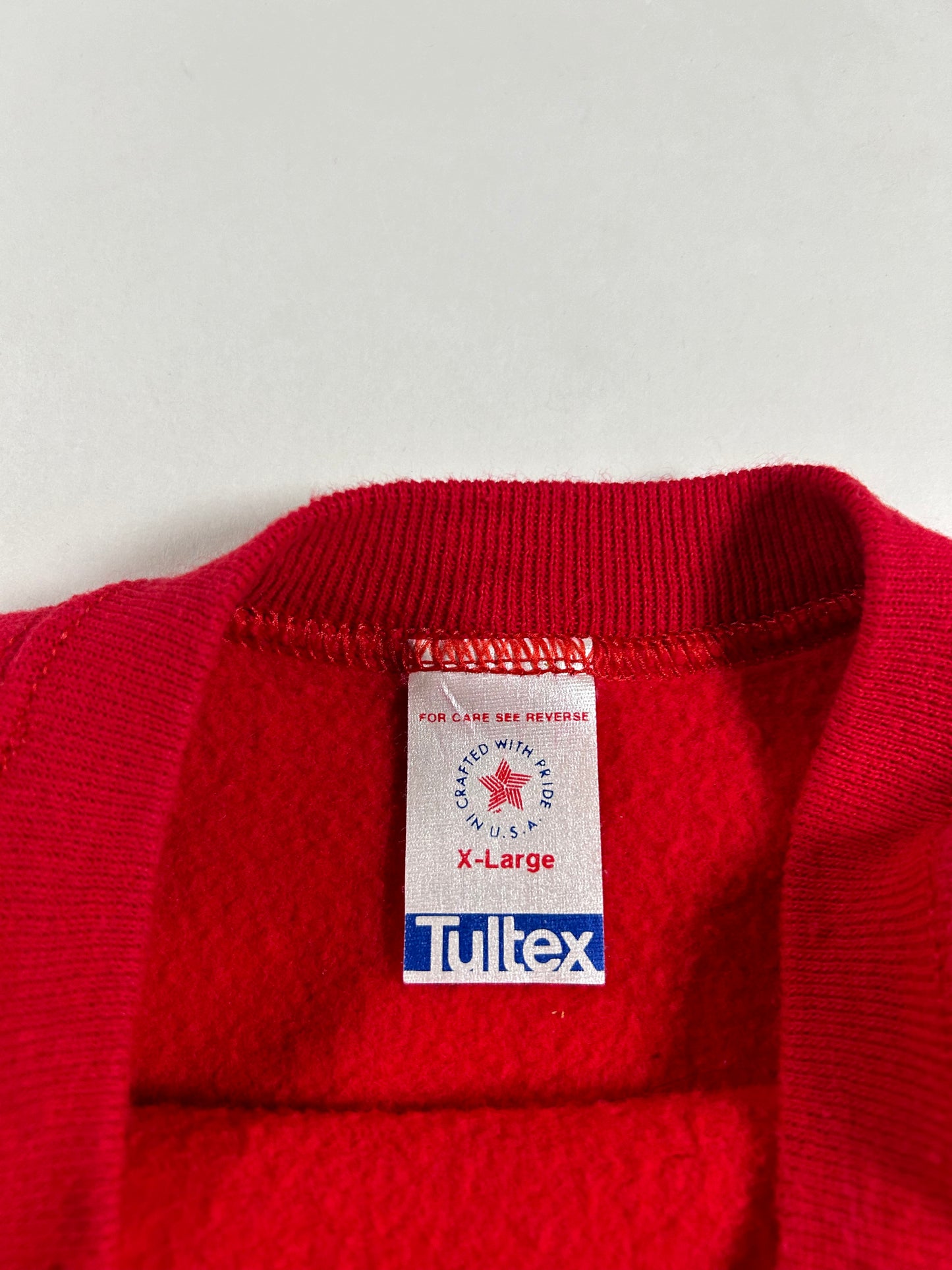 Vintage St John’s Red Storm Banned Logo Red Crewneck Sweatshirt 22.75x26.75 Inches Rare