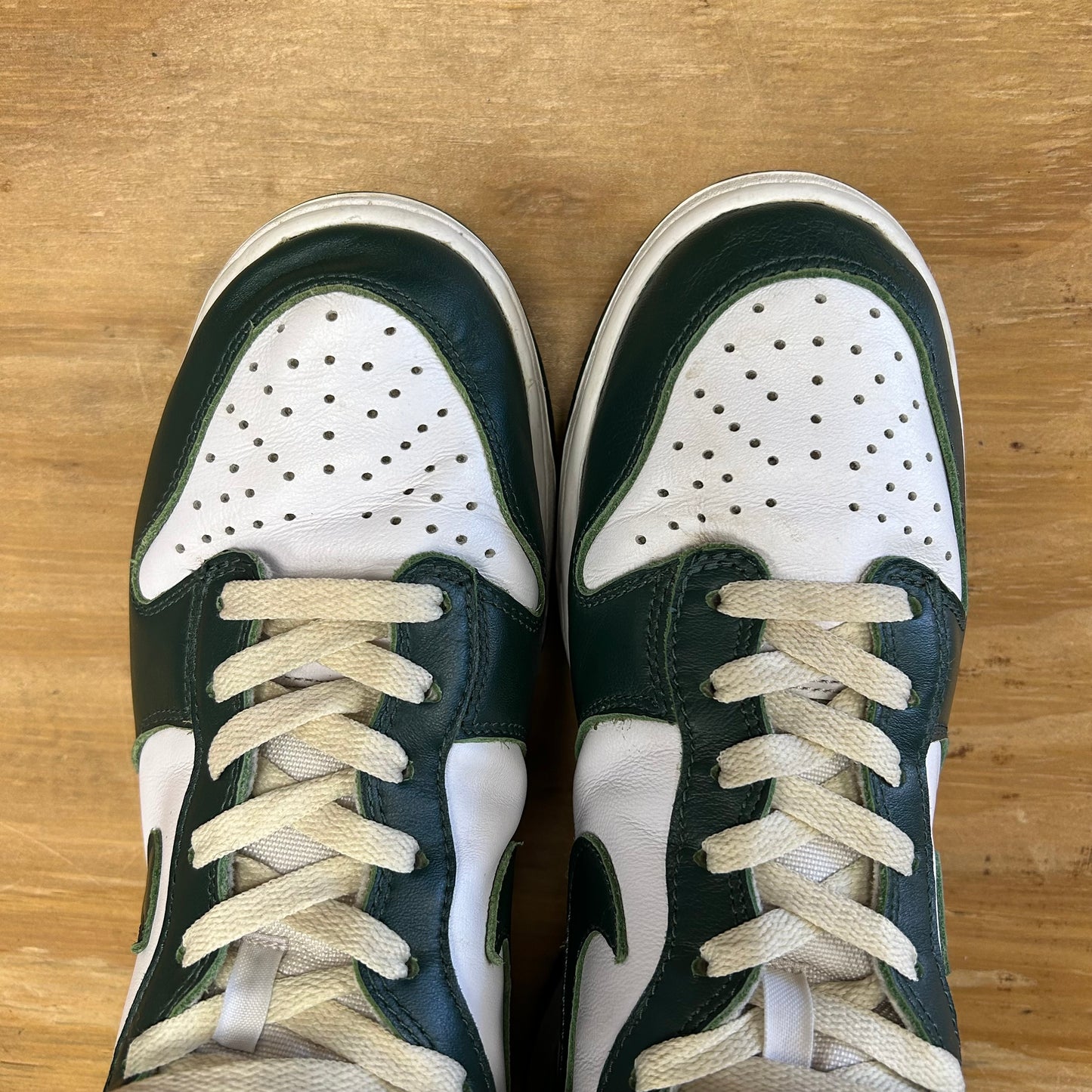 2020 Nike Dunk High SP Spartan Green CZ8149100 Men's Size 9.5 USED NO BOX CLEAN AS IS