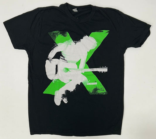 2015 Ed Sheeran Tour Music Band Tee Medium 19.25x26.5 Inches