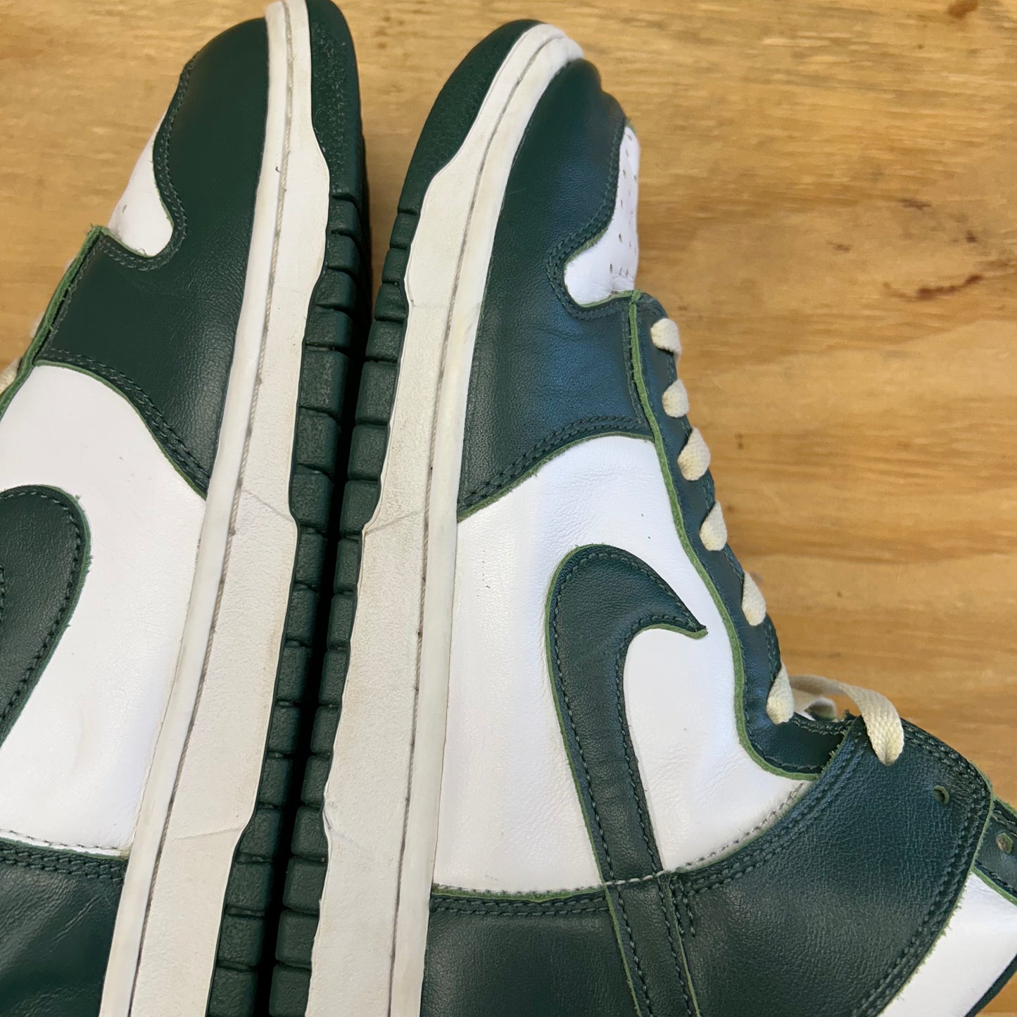 2020 Nike Dunk High SP Spartan Green CZ8149100 Men's Size 9.5 USED NO BOX CLEAN AS IS