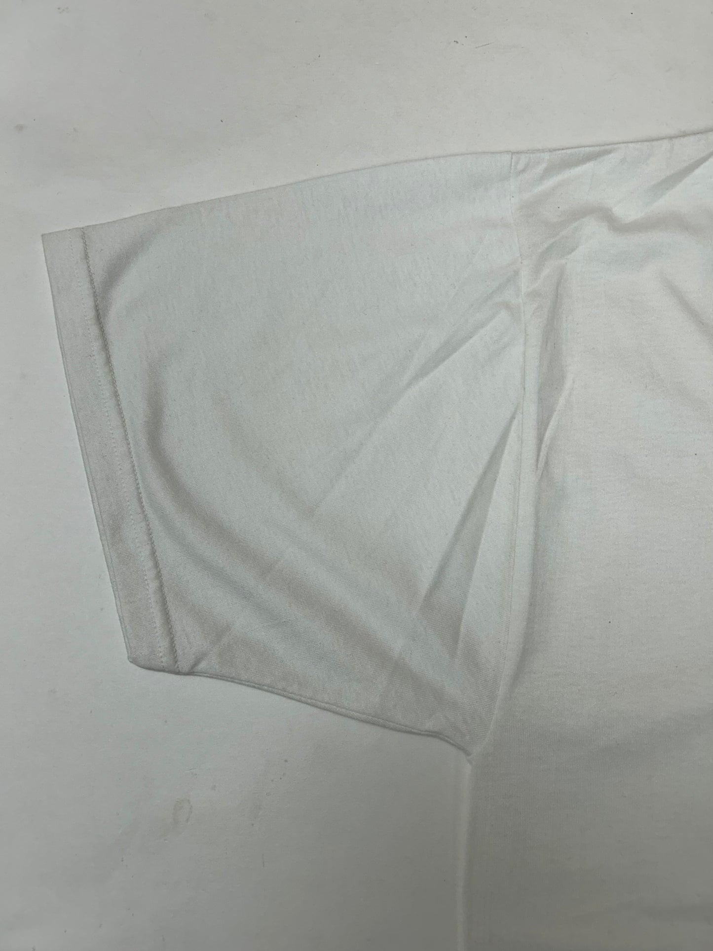 Edgewood NJ first edition “Deeper Than The Roots.” Tee 2XL  Jerzees Tag 50/50 Blend Honduras White