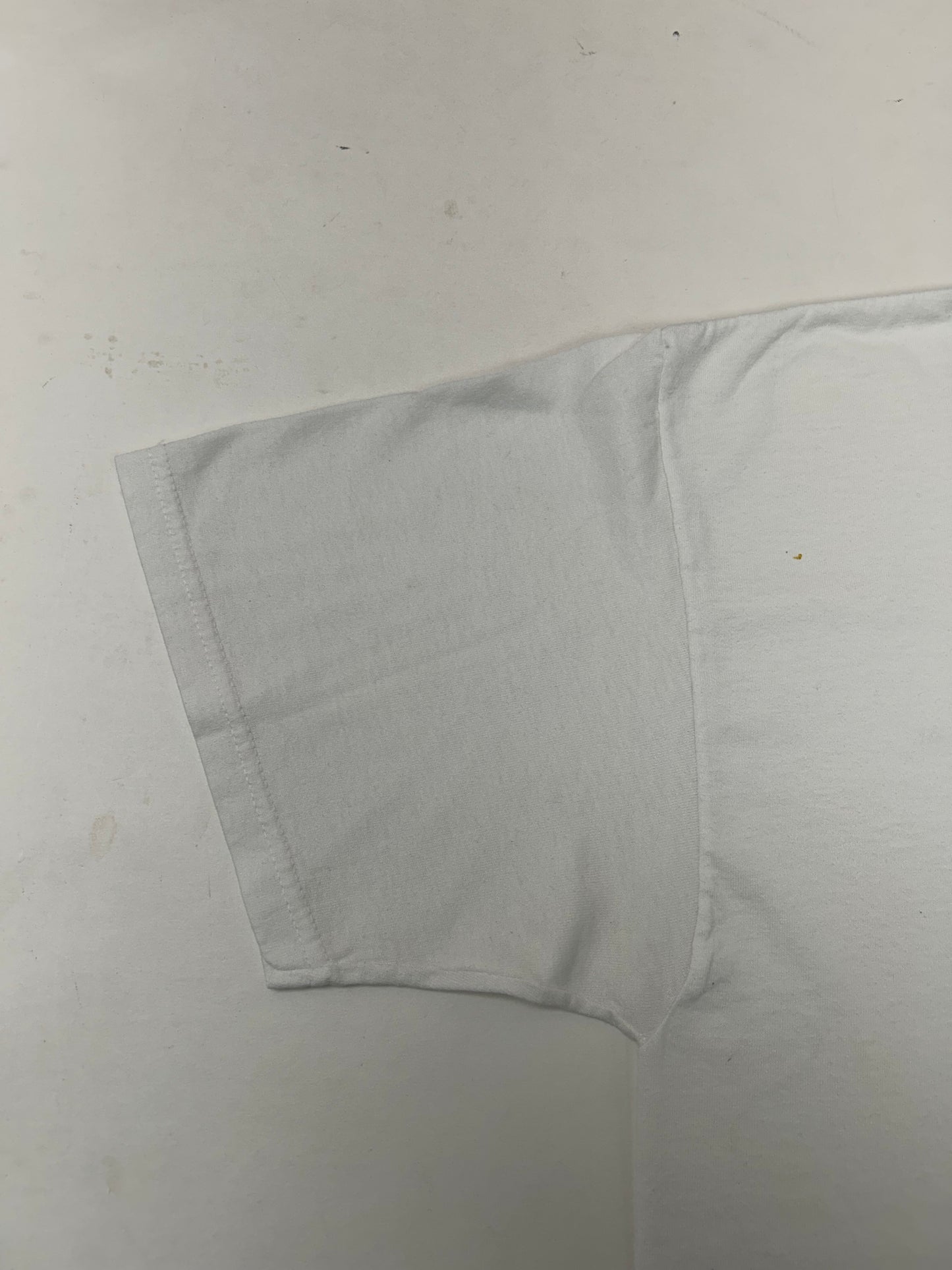 Edgewood NJ first edition “Deeper Than The Roots.” Tee 00s Hanes Heavyweight 50/50 Blend Haiti White