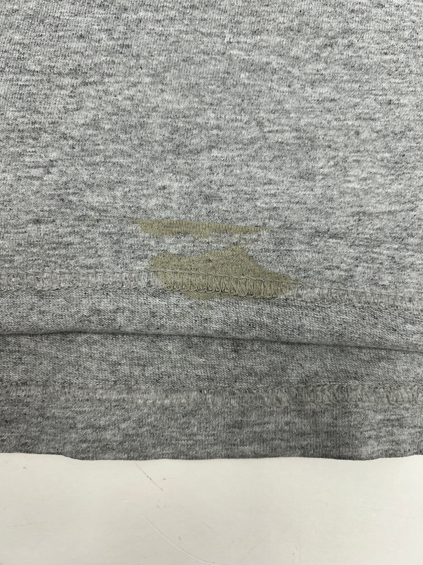 Vintage Neighborhood Skateboards Los Angeles Skate Tee Worn In Nicely Large Fit 22.25x29.5 Inches Gray