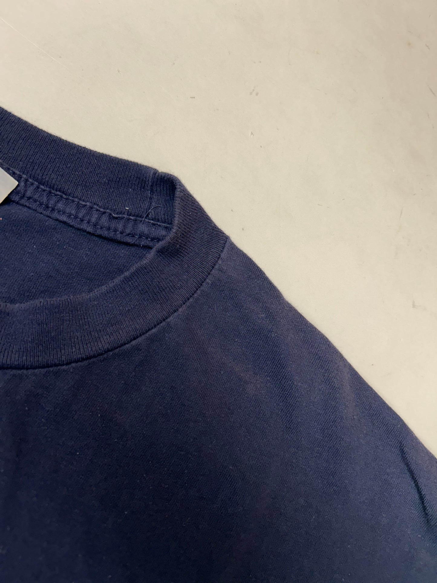 Vintage Joy Athletics 2000 New York Giants Thunder & Lighting Tiki Barber Ron Dayne NFL Tee XL