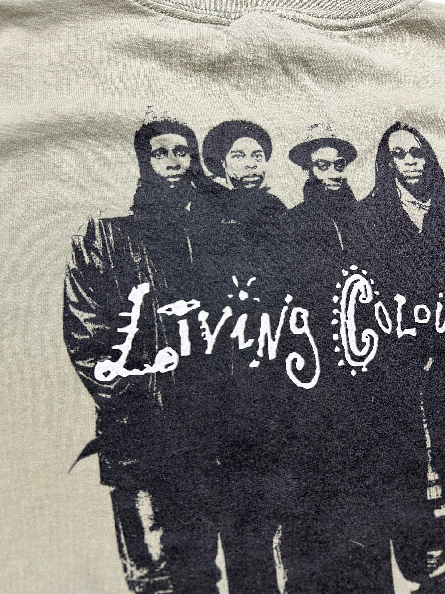 Living Colour Whats Your Favourite Colour Shirt Music Band Tee Rock 2000s XL 24x29.5 Inches