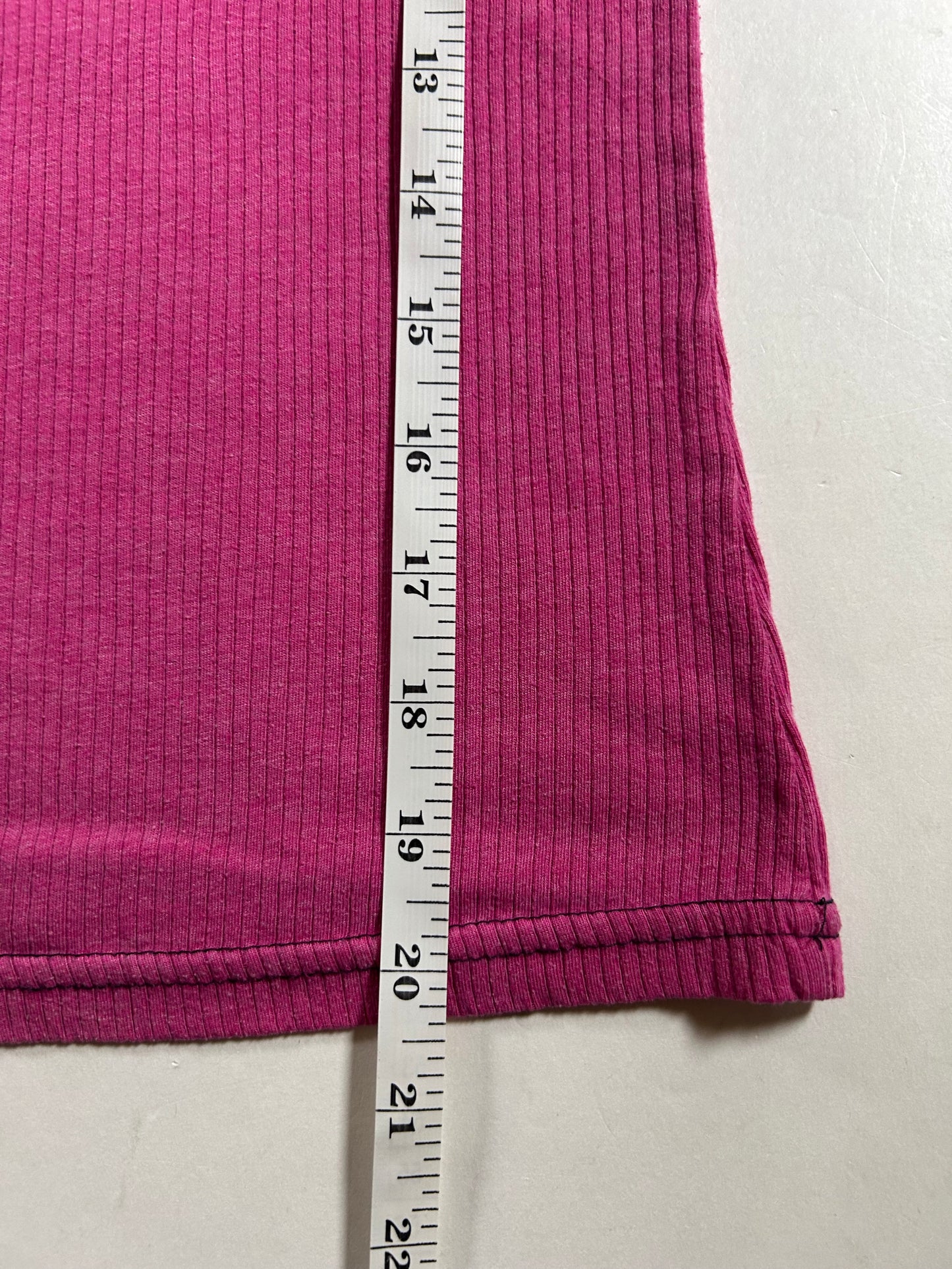 Vintage Bam Margera Element Skateboards Racerback Tank Top Hot Pink 11.5x20.5 Inches