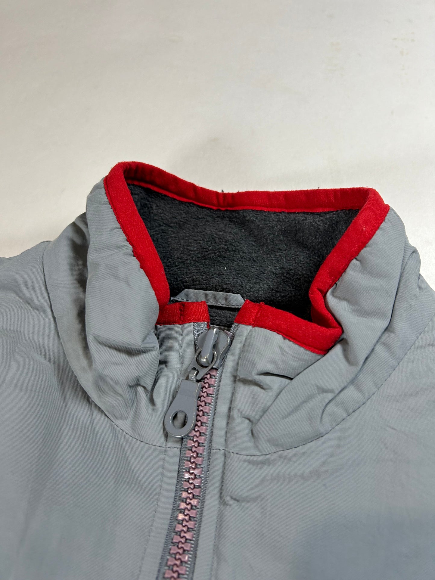 Vintage Mossimo Fleece Liner Zip Up Jacket Tagged Medium Can Fit Large 25x29.5/32 Inches