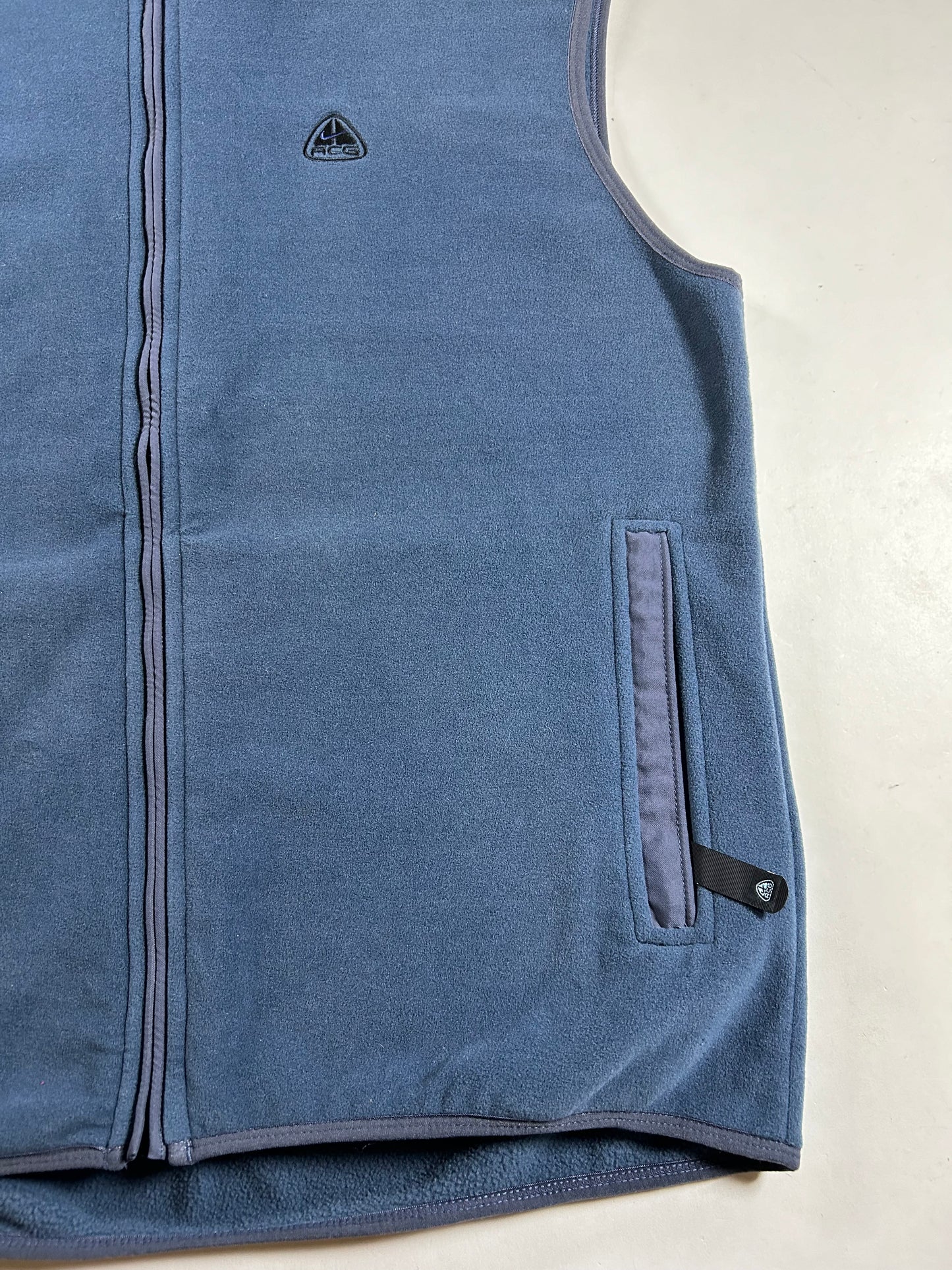 Vintage Nike ACG Winter X Games Fleece Vest Jacket Polartec Full Zip XL/L Fit