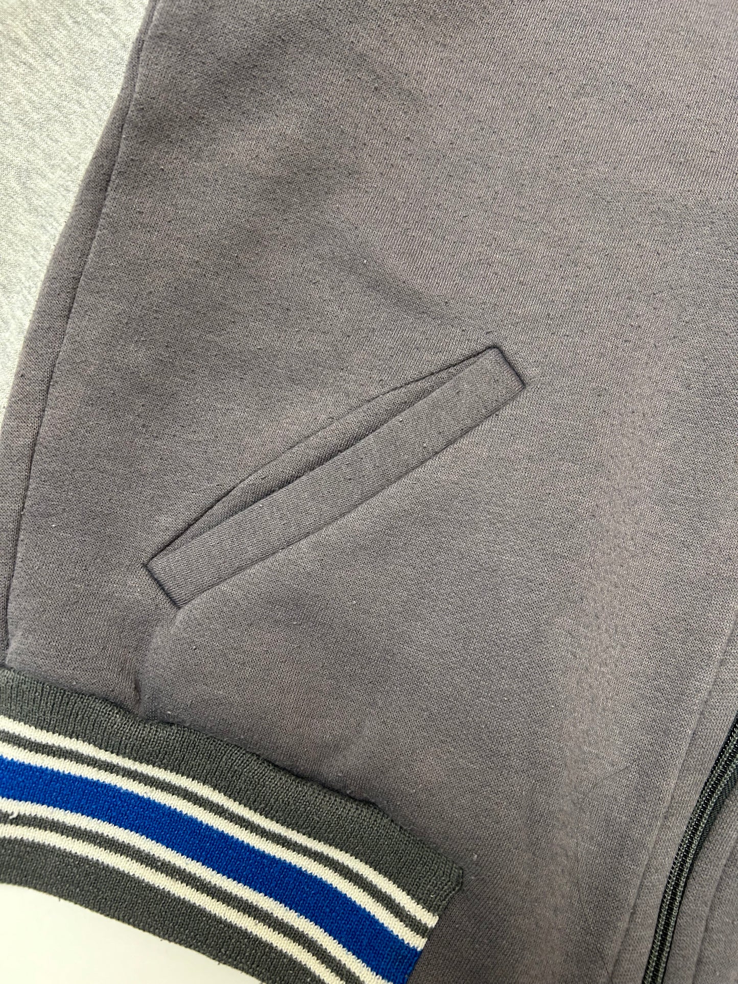 Vintage 80s Nike Zip Jacket Sweatshirt Small Fit 22x23 Inches